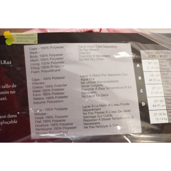 Halloween Toddler Disney The Nightmare Before Christmas Zero Costume 2T* - Picture 6 of 7